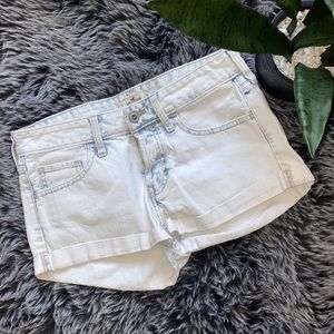 Hollister Light Wash Jean Shorts
